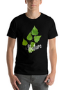 Nature Leaf Lightweight Cotton T-Shirt – Daily Comfort Graphic Shirt