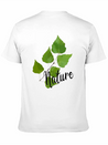 Nature Leaf Lightweight Cotton T-Shirt – Daily Comfort Graphic Shirt