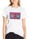 Neon Color 90 Dj Table Lightweight Cotton T-Shirt – Daily Comfort Graphic Shirt