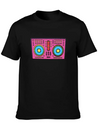 Neon Color 90 Dj Table Lightweight Cotton T-Shirt – Daily Comfort Graphic Shirt