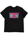 Neon Color 90 Dj Table Lightweight Cotton T-Shirt – Daily Comfort Graphic Shirt