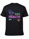 Neon Design Lightweight Cotton T-Shirt – Daily Comfort Graphic Shirt