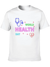 Neon Design Lightweight Cotton T-Shirt – Daily Comfort Graphic Shirt