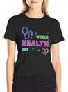 Neon Design Lightweight Cotton T-Shirt – Daily Comfort Graphic Shirt