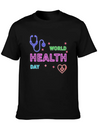 Neon Design Lightweight Cotton T-Shirt – Daily Comfort Graphic Shirt