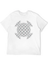 Neon Hemisphere Shape Lightweight Cotton T-Shirt – Daily Comfort Graphic Shirt