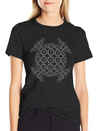Neon Hemisphere Shape Lightweight Cotton T-Shirt – Daily Comfort Graphic Shirt