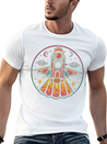 Neon Odyssey Lightweight Cotton T-Shirt – Daily Comfort Graphic Shirt