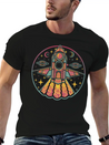 Neon Odyssey Lightweight Cotton T-Shirt – Daily Comfort Graphic Shirt