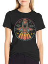 Neon Odyssey Lightweight Cotton T-Shirt – Daily Comfort Graphic Shirt