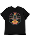 Neon Odyssey Lightweight Cotton T-Shirt – Daily Comfort Graphic Shirt