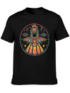 Neon Odyssey Lightweight Cotton T-Shirt – Daily Comfort Graphic Shirt