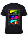 Neon Stunner Shades Lightweight Cotton T-Shirt – Daily Comfort Graphic Shirt