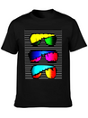 Neon Stunner Shades Lightweight Cotton T-Shirt – Daily Comfort Graphic Shirt