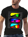 Neon Stunner Shades Lightweight Cotton T-Shirt – Daily Comfort Graphic Shirt