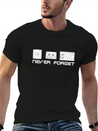 Never Forget Lightweight Cotton T-Shirt – Daily Comfort Graphic Shirt