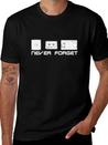 Never Forget Lightweight Cotton T-Shirt – Daily Comfort Graphic Shirt