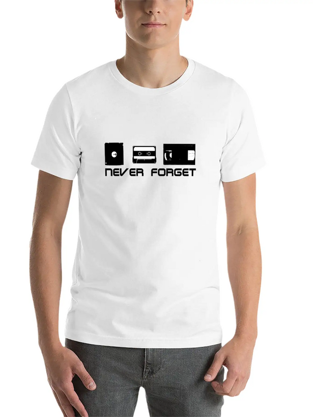 Never Forget Lightweight Cotton T-Shirt – Daily Comfort Graphic Shirt
