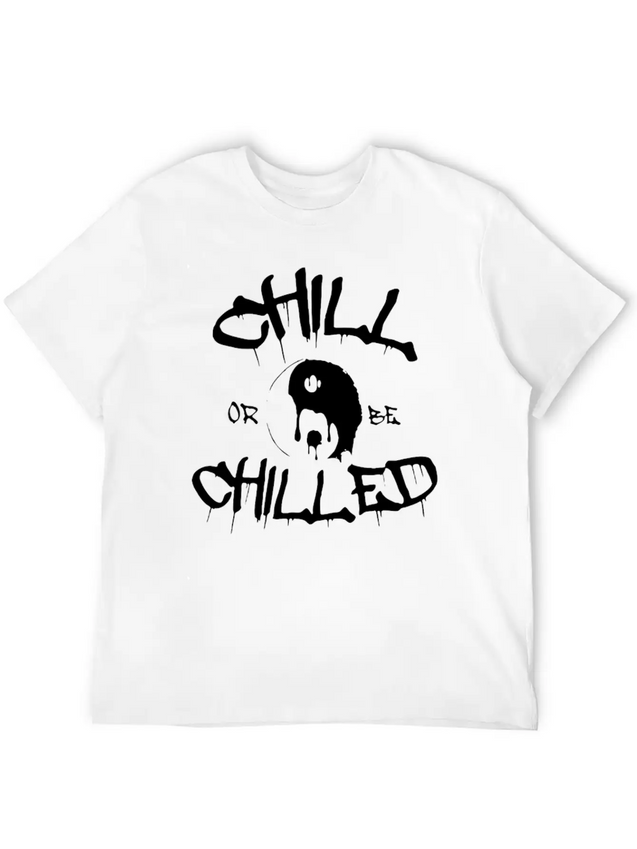New Design Chill Or Chilled Best Seller Lightweight Cotton T-Shirt – Daily Comfort Graphic Shirt