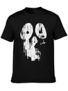 New Design Paint Grunge Skull Best Seller Lightweight Cotton T-Shirt – Daily Comfort Graphic Shirt