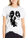 New Design Paint Grunge Skull Best Seller Lightweight Cotton T-Shirt – Daily Comfort Graphic Shirt