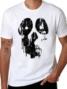 New Design Paint Grunge Skull Best Seller Lightweight Cotton T-Shirt – Daily Comfort Graphic Shirt