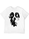 New Design Paint Grunge Skull Best Seller Lightweight Cotton T-Shirt – Daily Comfort Graphic Shirt