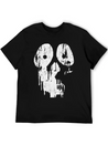 New Design Paint Grunge Skull Best Seller Lightweight Cotton T-Shirt – Daily Comfort Graphic Shirt
