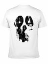 New Design Paint Grunge Skull Best Seller Lightweight Cotton T-Shirt – Daily Comfort Graphic Shirt