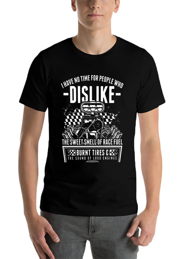 New Design The Sound Of Loud Engines Best Seller Lightweight Cotton T-Shirt – Daily Comfort Graphic Shirt