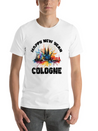 New Years Eve Happy New Year Firework In Cologne Lightweight Cotton T-Shirt – Daily Comfort Graphic Shirt
