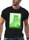 New York City NYC DUMBO Brooklyn Manhattan Bridge Lightweight Cotton T-Shirt – Daily Comfort Graphic Shirt