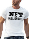 NFT Millionaire Crypto NFT Humor Lightweight Cotton T-Shirt – Daily Comfort Graphic Shirt