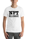 NFT Millionaire Crypto NFT Humor Lightweight Cotton T-Shirt – Daily Comfort Graphic Shirt