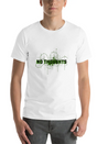 No Thoughts - Digital Glitch Art Typography Lightweight Cotton T-Shirt – Daily Comfort Graphic Shirt