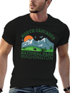 North Cascades National Park Lightweight Cotton T-Shirt – Daily Comfort Graphic Shirt