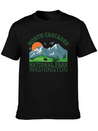 North Cascades National Park Lightweight Cotton T-Shirt – Daily Comfort Graphic Shirt