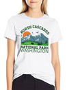 North Cascades National Park Lightweight Cotton T-Shirt – Daily Comfort Graphic Shirt