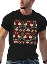 Nouveau Heritage: Baroque Flowers Wallpaper Lightweight Cotton T-Shirt – Daily Comfort Graphic Shirt