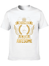 November 1990 28 Years Of Being Awesome Lightweight Cotton T-Shirt – Daily Comfort Graphic Shirt