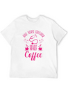 Nurse Educator Coffee Nursing Coffee Addict Lightweight Cotton T-Shirt – Daily Comfort Graphic Shirt