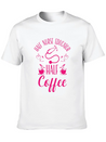 Nurse Educator Coffee Nursing Coffee Addict Lightweight Cotton T-Shirt – Daily Comfort Graphic Shirt