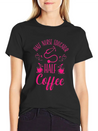 Nurse Educator Coffee Nursing Coffee Addict Lightweight Cotton T-Shirt – Daily Comfort Graphic Shirt