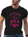 Nurse Educator Coffee Nursing Coffee Addict Lightweight Cotton T-Shirt – Daily Comfort Graphic Shirt