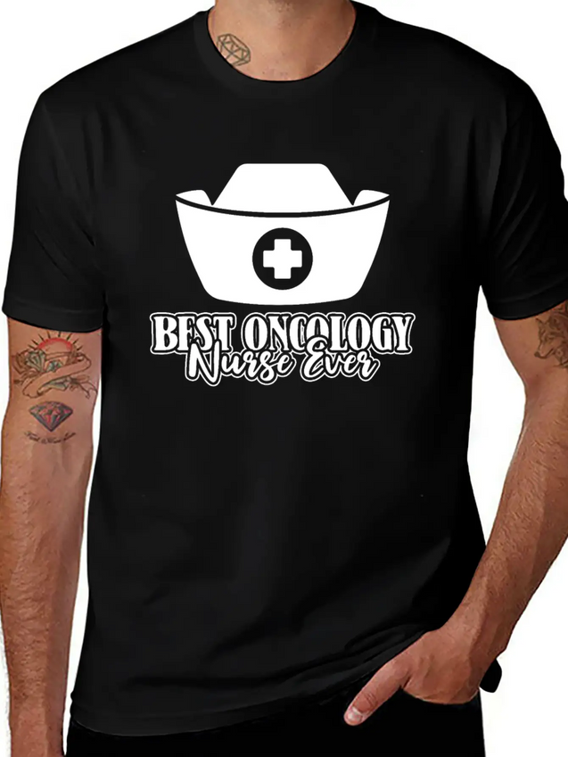 Nurse Nursing Cornette Oncology Nurse Lightweight Cotton T-Shirt – Daily Comfort Graphic Shirt