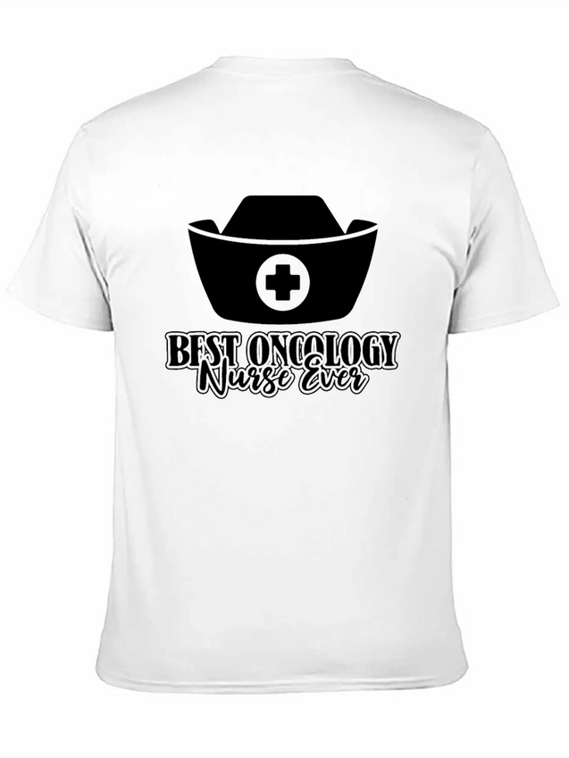 Nurse Nursing Cornette Oncology Nurse Lightweight Cotton T-Shirt – Daily Comfort Graphic Shirt