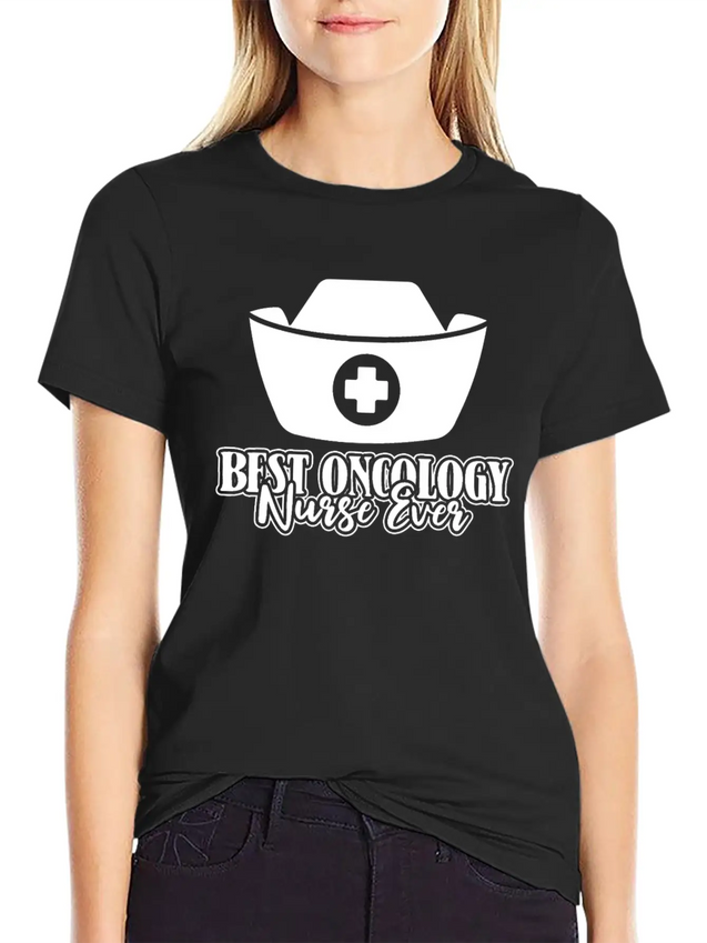Nurse Nursing Cornette Oncology Nurse Lightweight Cotton T-Shirt – Daily Comfort Graphic Shirt