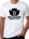 Nurse Nursing Cornette Oncology Nurse Lightweight Cotton T-Shirt – Daily Comfort Graphic Shirt