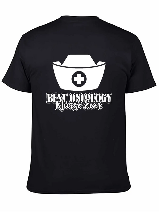 Nurse Nursing Cornette Oncology Nurse Lightweight Cotton T-Shirt – Daily Comfort Graphic Shirt