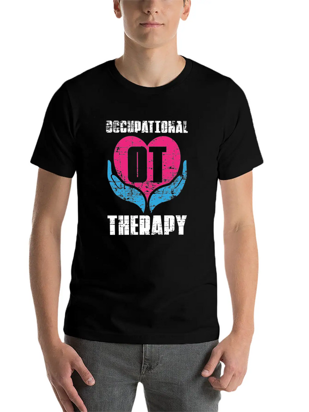 Occupational Therapy Lightweight Cotton T-Shirt – Daily Comfort Graphic Shirt